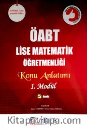 2019 ÖABT Lise Matematik Öğretmenliği Konu Anlatımlı 3'lü Modül