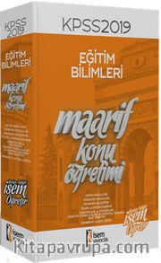 2019 Maarif KPSS Eğitim Bilimleri Konu Anlatımı Seti (6 Kitap)