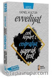 2019 KPSS Evveliyat Coğrafya Yaprak Test
