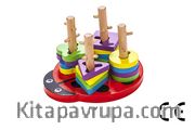 Montessori Ahşap Zeka Oyunları w-Ladybug