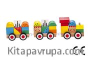 Montessori Ahşap Zeka Oyunları W-Trainman