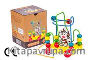Montessori Ahşap Zeka Oyunları / w-Cow Trailer