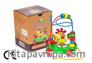 Montessori Ahşap Zeka Oyunları / w-Rooster Trailer