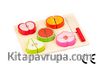 Montessori Ahşap Zeka Oyunları / W-Fruit Cut