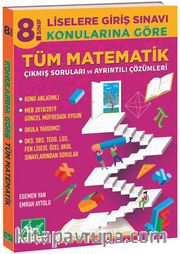 8. Sınıf LGS Konularına Göre Tüm  Matematik Çıkmış Sorular ve Çözümleri