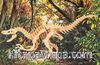 Montessori Ahşap Zeka Oyunları / w-3D Puzzle- Velociraptor
