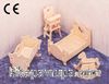 Montessori Ahşap Zeka Oyunları / w-3D Puzzle-Children Room
