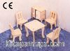 Montessori Ahşap Zeka Oyunları / w-3D Puzzle-Dining Room