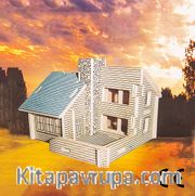 Montessori Ahşap Zeka Oyunları / w-3D Puzzle- Villa B