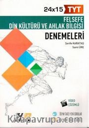 TYT Felsefe Din Kültürü ve Ahlak Bilgisi 24x15 Denemeleri