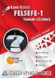 TYT Felsefe 1 Konu Özetli Tamamı Çözümlü 
