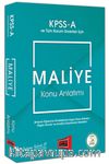 KPSS A Grubu Maliye Konu Anlatımı