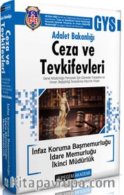 2018 Adalet Bakanlığı Ceza ve Tevkifevleri İnfaz Koruma Başmemurluğu-İdare Memurluğu-İkinci Müdürlük Hazırlık Kitabı
