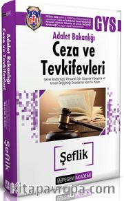 2018 Adalet Bakanlığı Ceza ve Tevkifevleri Şeflik Hazırlık Kitabı