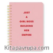 Fabooks Just A Girl Boss Defter