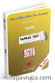 2019 KPSS Genel Kültür Tarih Çek Kopartlı Yaprak Test