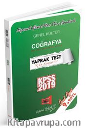 2019 KPSS Genel Kültür Coğrafya Çek Kopartlı Yaprak Test