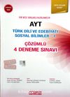 AYT Türk Dili ve Edebiyatı Sosyal Bilimler 1 Çözümlü 4 Deneme Sınavı Orta ve İleri Düzey
