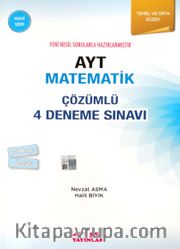 AYT Matematik Çözümlü 4 Deneme Sınavı Temel ve Orta Düzey