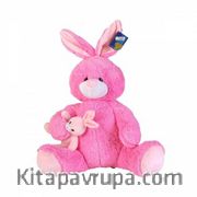 Peluş Yavrulu Tavşan 65cm (783606)