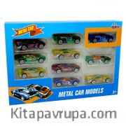 Metal Araba 10'lu Set (05624)