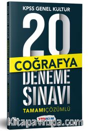 KPSS Genel Kültür Coğrafya Tamamı Çözümlü  20 Deneme Sınavı