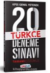 KPSS Genel Yetenek Türkçe Tamamı Çözümlü  20 Deneme Sınavı