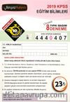 2019 KPSS Eğitim Bilimleri Çözümlü Tıpkı Basım 8 Deneme