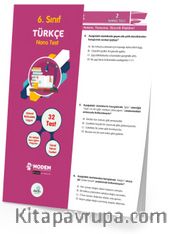 6. Sınıf Türkçe Nano Test (Yaprak Test) 
