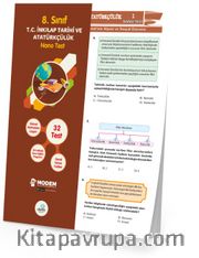 8. Sınıf  T. C. İnkılap Tarihi ve Atatürkçülük Nano Test (Yaprak Test)