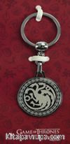 A Game Of Thrones - Tekli Siyah Anahtarlık - Targaryen (GOT526)