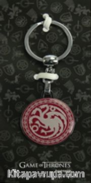 A Game Of Thrones - Tekli Bordo Anahtarlık - Targaryen (GOT530)