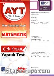  AYT Matematik Çek Kopar Yaprak Test 