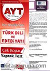 AYT Türk Dili Ve Edebiyatı Çek Kopar Yaprak Test