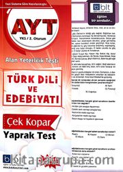 AYT Türk Dili Ve Edebiyatı Çek Kopar Yaprak Test
