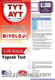 TYT AYT Biyoloji Çek Kopar Yaprak Test