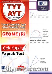 TYT AYT Geometri Çek Kopar Yaprak Test 