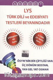 LYS Türk Dili ve Edebiyatı Testleri Beyanındadır