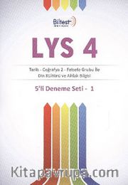 LYS 4 Tarih-Coğrafya 2-Felsefe Grubu ile Din Kültürü ve Ahlak Bilgisi / 5'li Deneme Seti 1