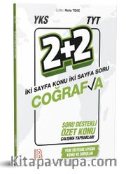 YKS TYT Coğrafya 2+2 Soru Destekli Özet Konu Yaprakları