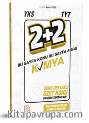 YKS TYT Kimya 2+2 Soru Destekli Özet Konu Yaprakları 