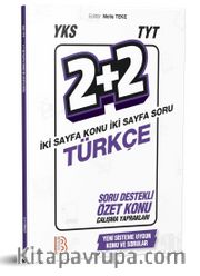 YKS TYT Türkçe 2+2 Soru Destekli Özet Konu Yaprakları 