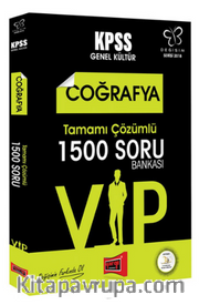2018 KPSS Değişim Serisi VIP Coğrafya Tamamı Çözümlü 1500 Soru Bankası