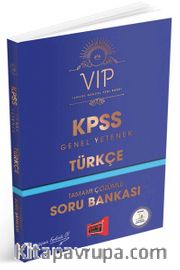 KPSS VIP Türkçe Tamamı Çözümlü Soru Bankası