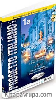 Nuovo Progetto Italiano 1a (Kitap ve Çalışma Kitabı +CD +CDROM) İtalyanca Temel Seviye Edizione Aggiornata