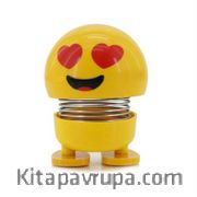Zıp Zıp Sevimli Kafa Sallayan Emojiler (Aşık) (784609)