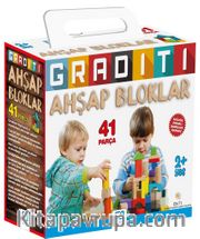 Ahşap Bloklar (41 Parça) (Ca10010)