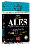 2019 ALES VIP Tamamı Çözümlü Son 11 Sınav Çıkmış Sorular