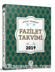 Fazilet Takvimi 2019 Yurtiçi 1. Bölge