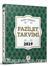 Fazilet Takvimi 2019 Yurtiçi 5. Bölge